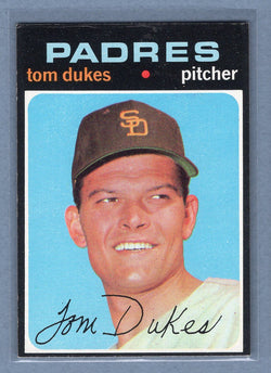 1971 Topps #106 Tom Dukes (b) EX  GO950