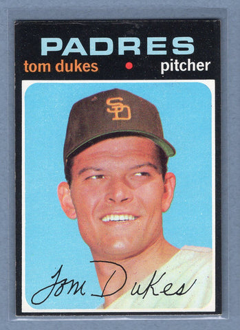 1971 Topps #106 Tom Dukes (b) EX  GO950
