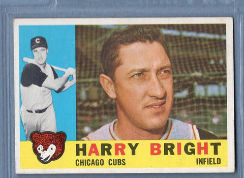 1960 Topps #277 Harry Bright EX-MT  Set Break C