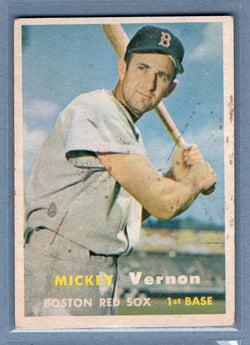 1957 Topps #92 Mickey Vernon VG-EX     GO80