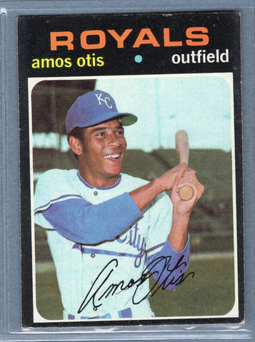 1971 Topps #610 Amos Otis  EX  SB1