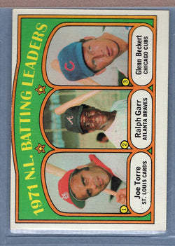 1972 Topps #85 NL Batting Leaders (C) EX  GO544