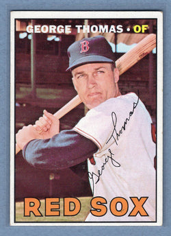 1967 Topps #184 George Thomas EX  GO215