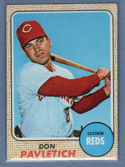 1968 Topps 108 Don Pavletich VG-EX SET BREAK