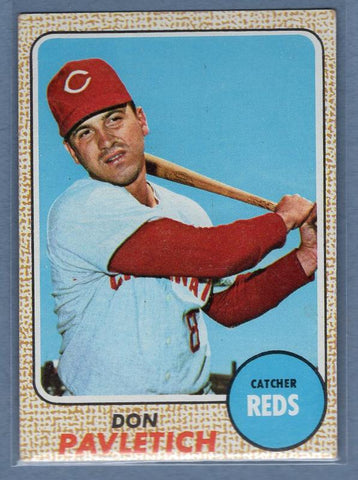 1968 Topps 108 Don Pavletich VG-EX SET BREAK