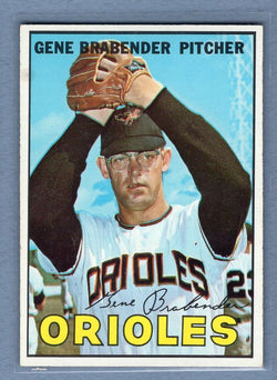 1967 Topps #22 Gene Brabender EX  GO225