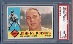 1960 Topps #425 Johnny Podres (19935020) PSA 8