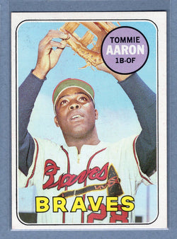 1969 Topps #128 Tommie Aaron (e) EX-MT  GOWABB