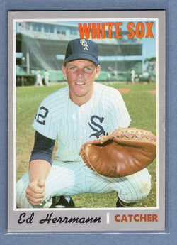 1970 Topps #368 Ed Herrmann  EX-MT  GO450