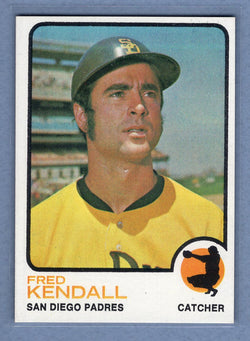 1973 Topps #221 Fred Kendall  EX-MT  GO443