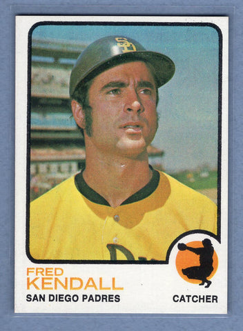 1973 Topps #221 Fred Kendall  EX-MT  GO443