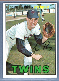 1967 Topps #246 Jim Perry EX-MT  GO510