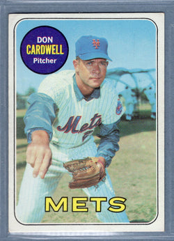 1969 Topps #193 Don Cardwell EX-MT  GO661