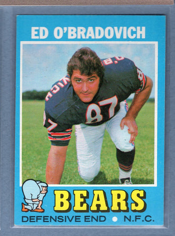 1971 Topps #78 Ed O'Bradovich (b) EX-MT  GO600