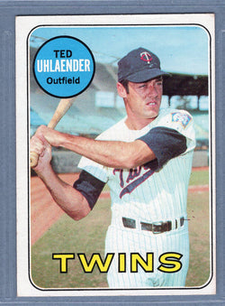 1969 Topps #194 Ted Uhlaender EX  GO661