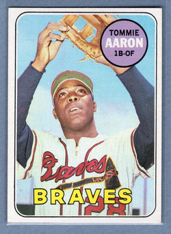 1969 Topps #128 Tommie Aaron (f) EX-MT  GOWABB