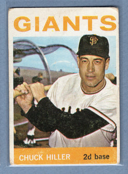 1964 Topps #313 Chuck Hiller (mk) (e) VG  GO441