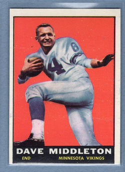 1961 Topps #81 Dave Middleton EX-MT  GO169