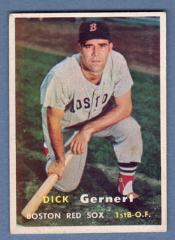 1957 Topps #202 Dick Gernert VG-EX  GO215