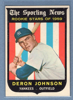 1959 Topps #131 Deron Johnson (R) EX  GO176