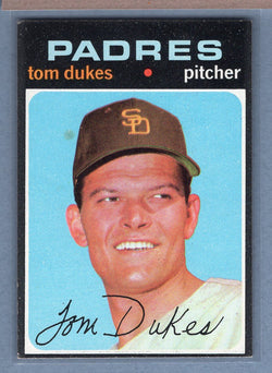 1971 Topps #106 Tom Dukes (d) EX  GO950