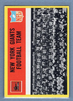 1967 Philadelphia #109 New York Giants EX GO73