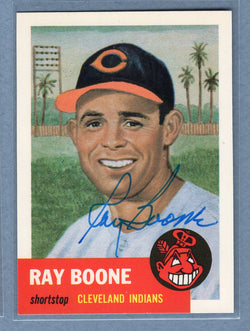 1991 Topps Archives #25 Ray Boone Autograph Auto signed