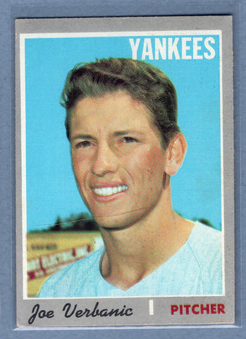 1970 Topps #416 Joe Verbanic  (b) EX  GO900