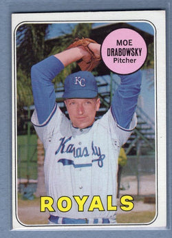 1969 Topps #508 Moe Drabowsky NM   GO319