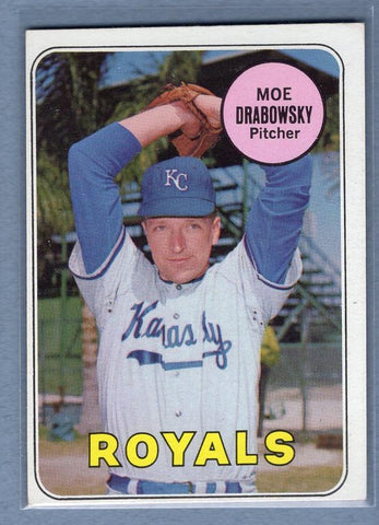 1969 Topps #508 Moe Drabowsky NM   GO319