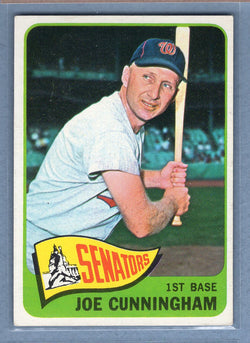 1965 Topps #496 Joe Cunningham (b) EX   GO375