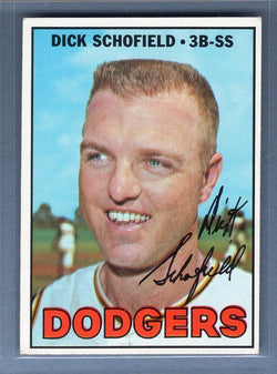 1967 Topps #381 Dick Schofield EX G0416B