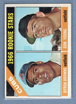 1966 Topps #139 Cubs Rookies (b) EX  GO301