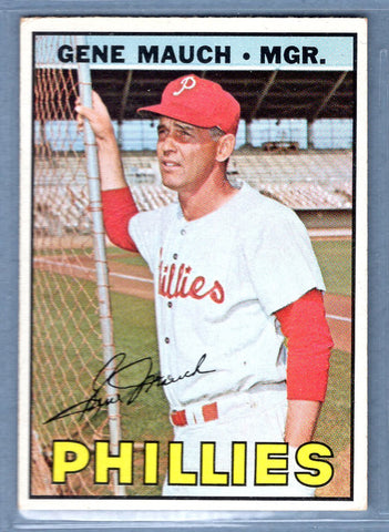 1967 Topps #248 Gene Mauch EX-MT  GO510
