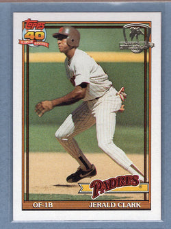 1991 Topps Desert Shield #513 Jerald Clark  NM  GO600