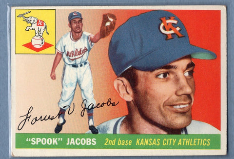1955 Topps #61 "Spook" Jacobs VG-EX GO9022