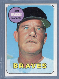 1969 Topps #196 Lum Harris EX-MT  GO661
