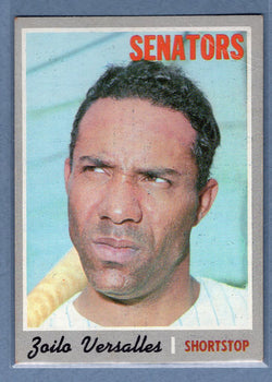 1970 Topps #365 Zoilo Versalles VG-EX