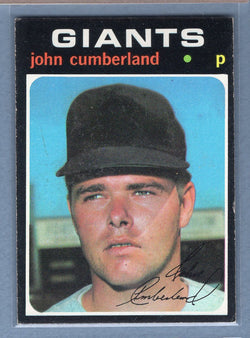 1971 Topps #108 John Cumberland (a) EX  GO950