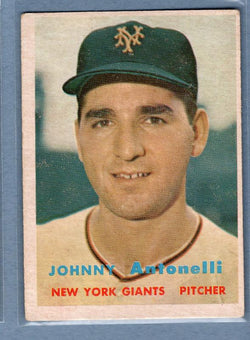 1957 Topps #105 Johnny Antonelli VG-EX     GO80