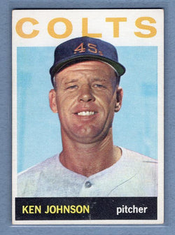 1964 Topps #158 Ken Johnson(2) EX   GO186
