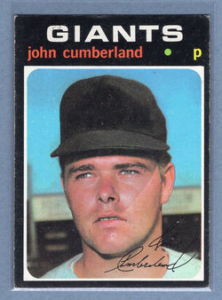 1971 Topps #108 John Cumberland (b) EX  GO950