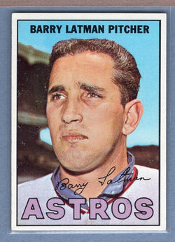 1967 Topps #28 Barry Latman EX-MT  GO225