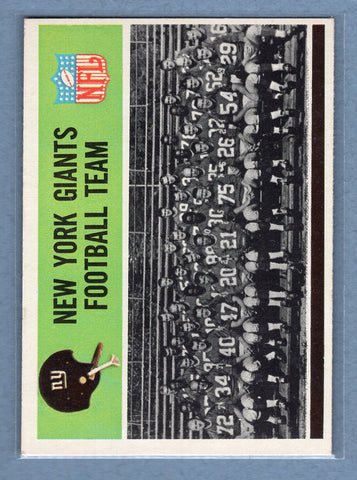1965 Philadelphia #113 New York Giants (a) EX-MT  GO85