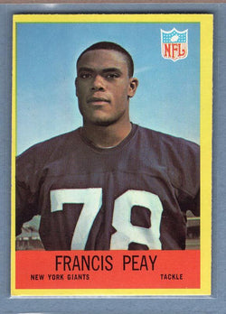 1967 Philadelphia #117 Francis Peay EX GO73