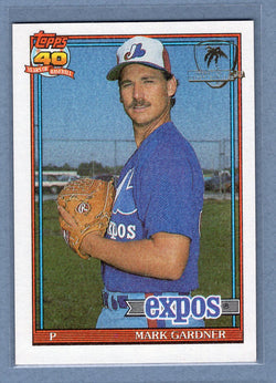 1991 Topps Desert Shield #757 Mark Gardner  NM  GO625