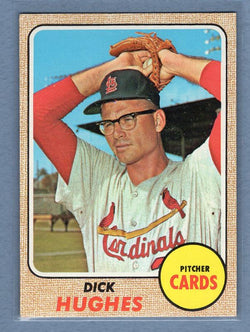 1968 Topps #253 Dick Hughes EX  GO250