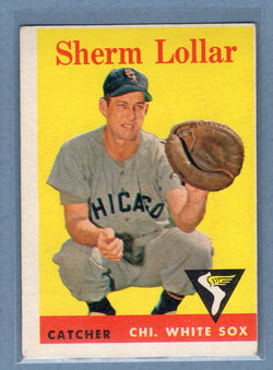 1958 Topps #267 Sherm Lollar (mk) (a) VG  GO501