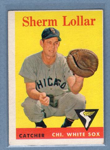 1958 Topps #267 Sherm Lollar (mk) (a) VG  GO501