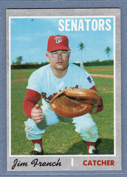 1970 Topps #617 Jim French  EX-MT  SB2